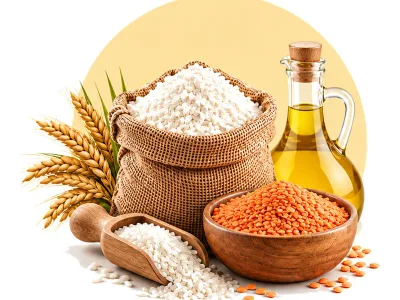 Rice, Dal & Oil