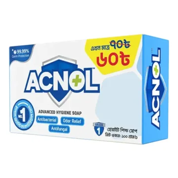 ACNOL Advanced Hygiene Soap - White Shield 100 g