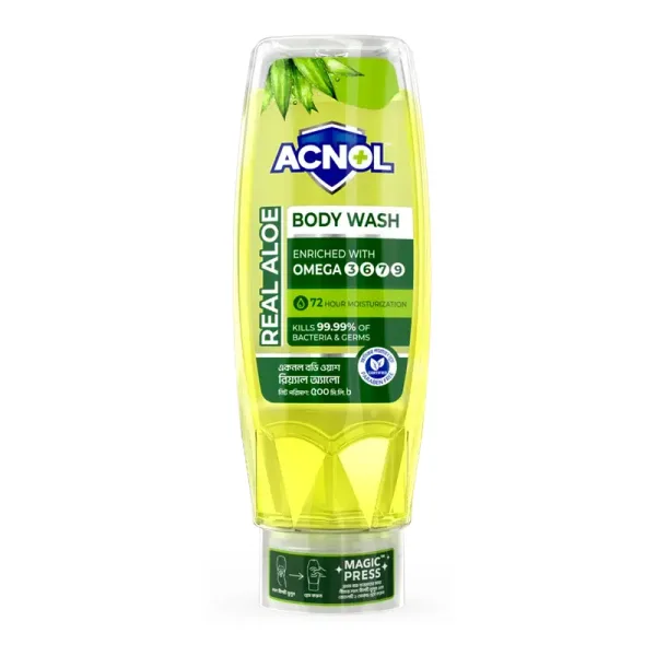 ACNOL Body Wash - Real Aloe 500 ml