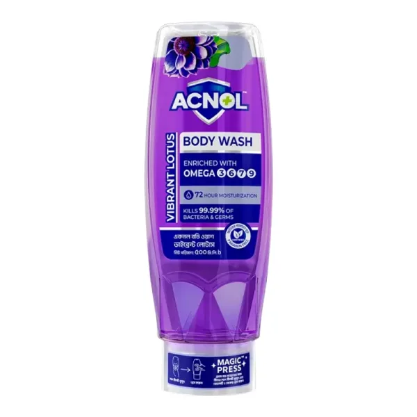 ACNOL Body Wash - Vibrant Lotus 500 ml