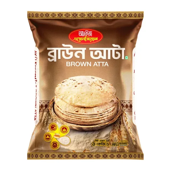 Akij Essential Brown Atta 1 kg