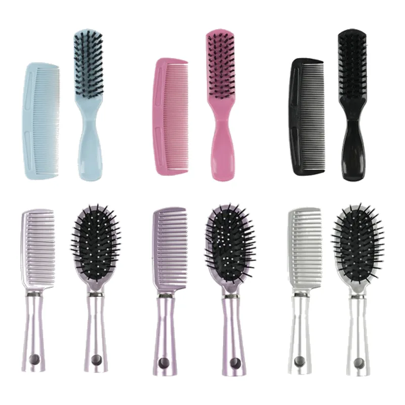 Brush & Comb Set Assorted 2Pk - Dt 1 set