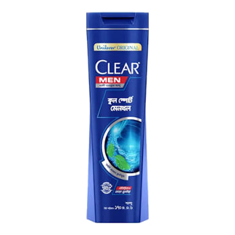Clear Shampoo Men Cool Sport Menthol Anti Dandruff 170 ml