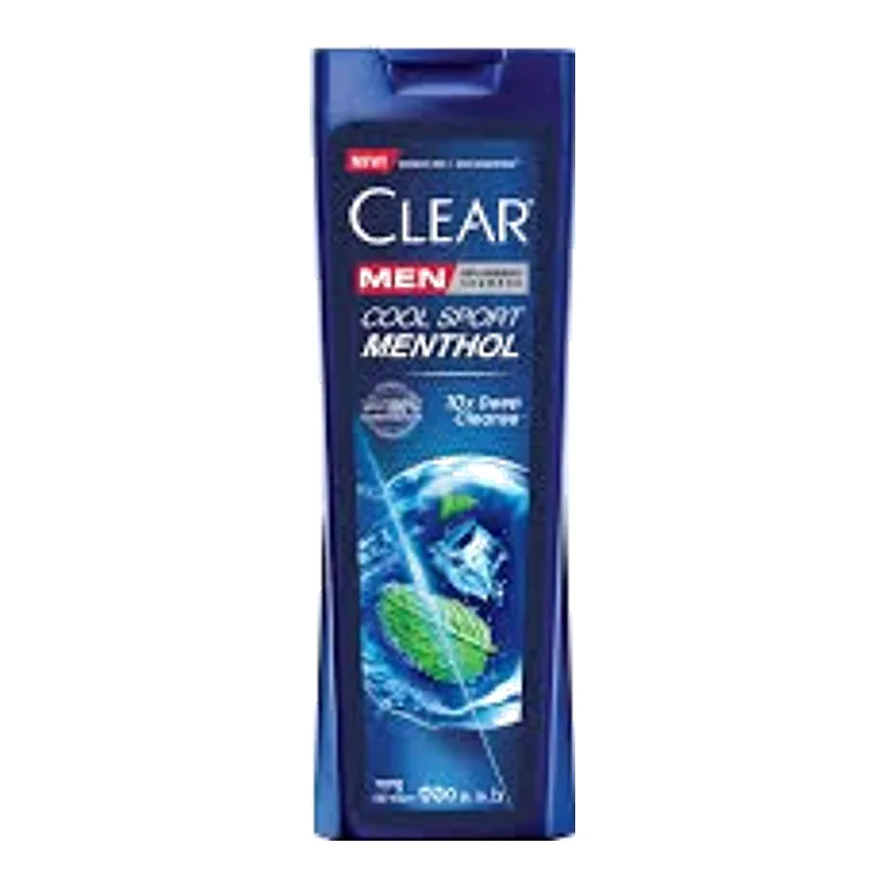 Clear Shampoo Men Cool Sport Menthol Anti Dandruff 330 ml