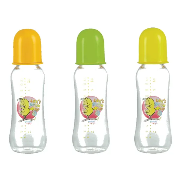 Feeding Bottle With Water Nipple 120ml - Pink 120 ml
