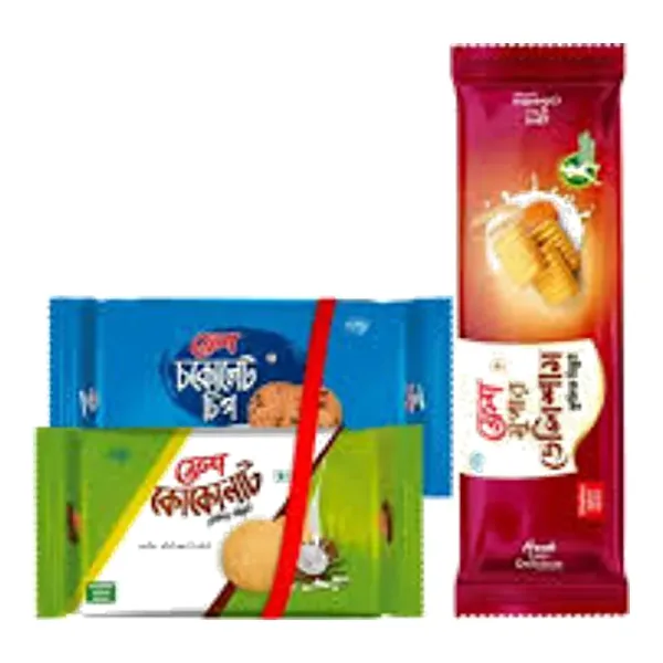Fresh Chocolate & Coconut Biscuits (Free Delicious Biscuits) 2 pcs