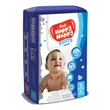 Fresh Happy Nappy Pant Diaper S (4-8 kg) 42 pcs
