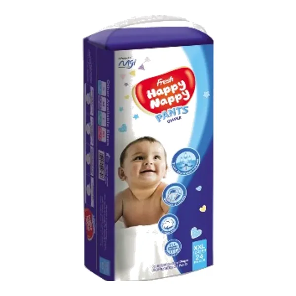 Fresh Happy Nappy Pant Diaper XXL (12-25 kg) 24 pcs