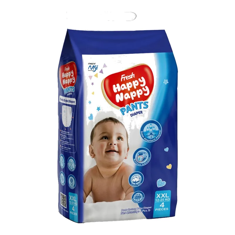 Fresh Happy Nappy Pant Diaper XXL (12-25 kg) 4 pcs