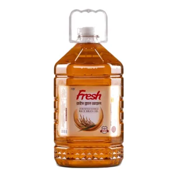 Fresh Rice Bran Oil 5 L