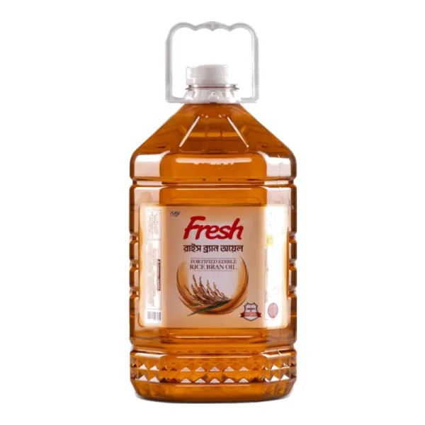 Fresh Rice Bran Oil 5 L