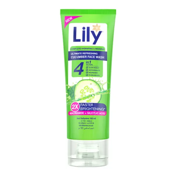Lily Cucumber Facewash 100 ml
