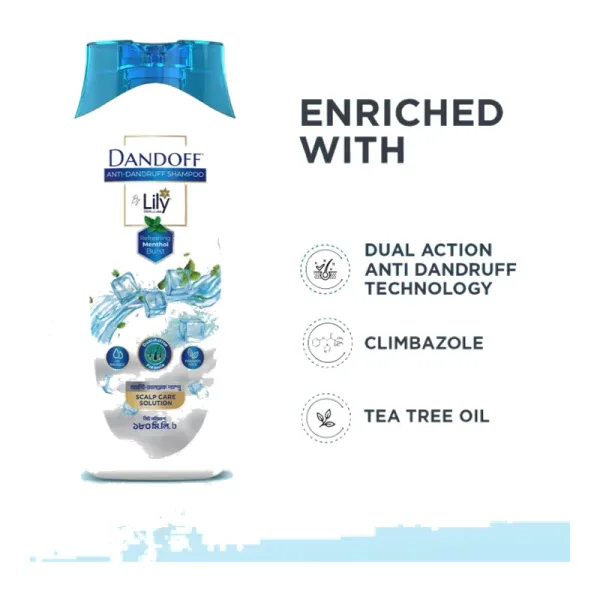 Lily Dandoff Anti-Dandruff Shampoo 180 ml