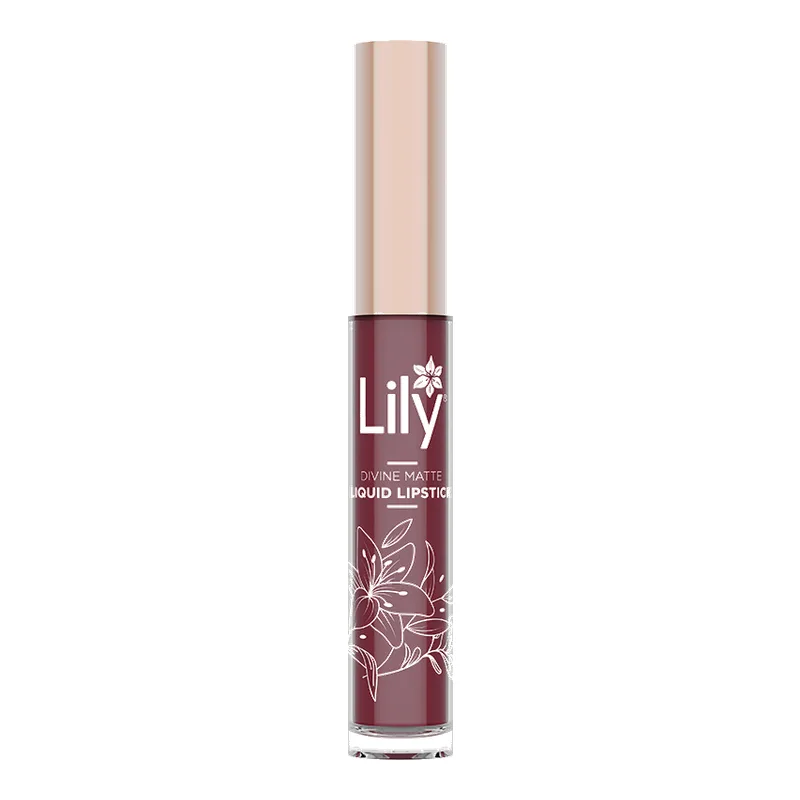 Lily Divine Matt Liquid Lipstick Russet 5 ml