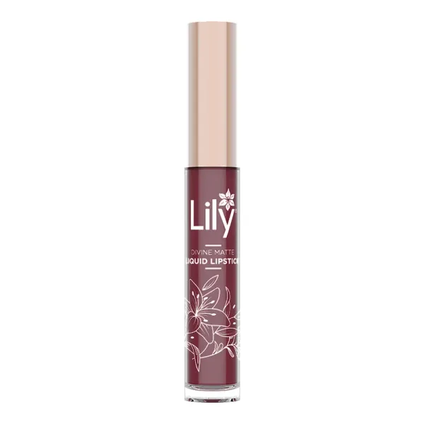 Lily Divine Matt Liquid Lipstick Russet 5 ml