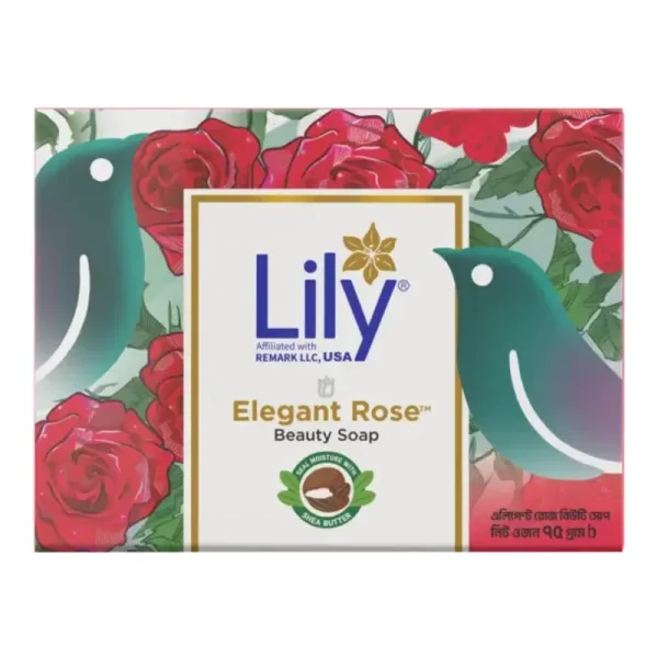 Lily French Rose Soap 75g - 50tk