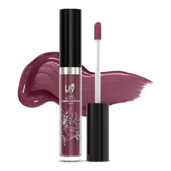 LILY Semi Matte Liquid Lipstick Latte 4.5ml