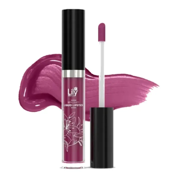 LILY Semi Matte Liquid Lipstick Mulberrys 4.5ml