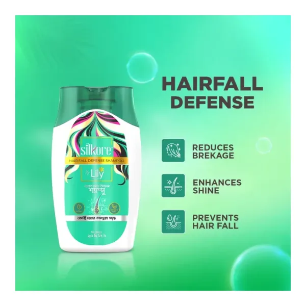 Lily Silkore Hair Fall Defense Shampoo 90 ml