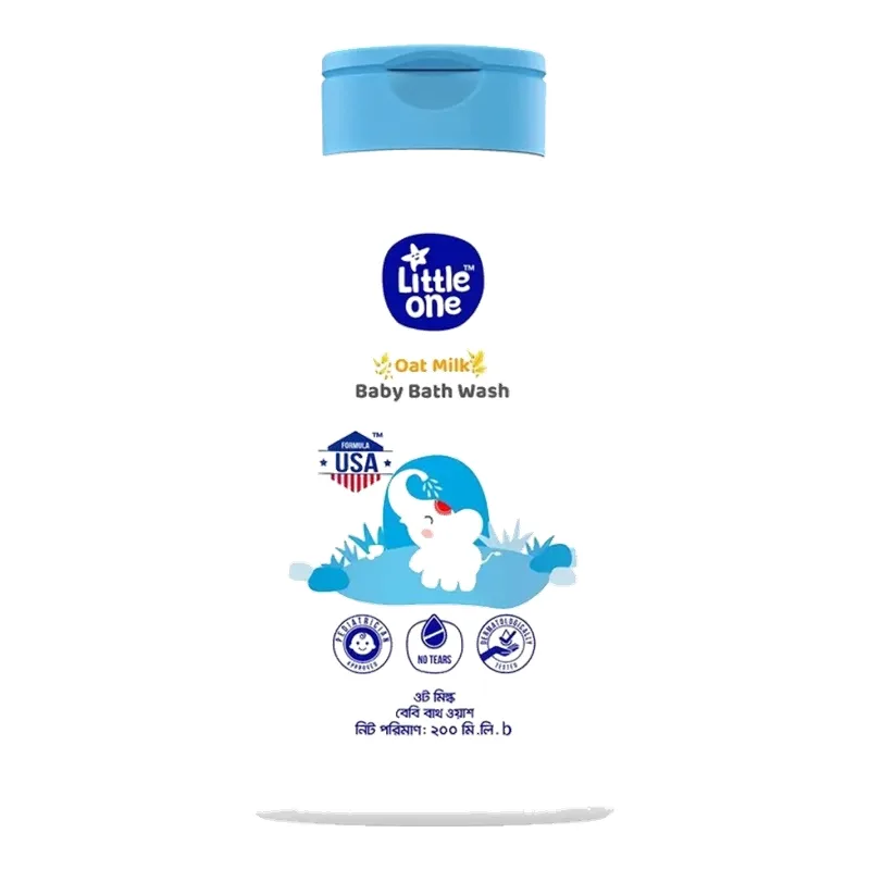 Little One Bath Wash Oat Milk 100ml