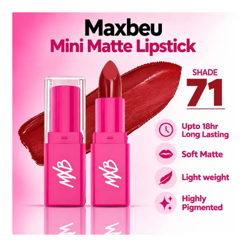 Maxbeu Mini Matte Lipstick - 71 