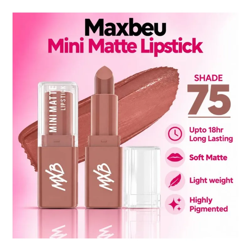 Maxbeu Mini Matte Lipstick - 75