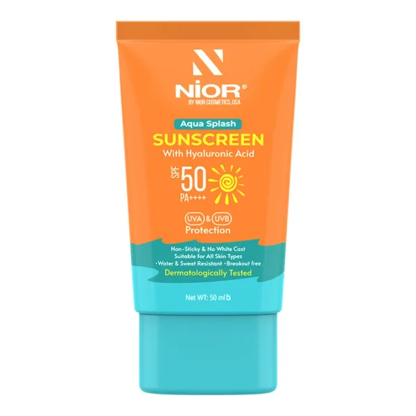 NIOR AquaSplash Sunscreen SPF 50+ 50ml