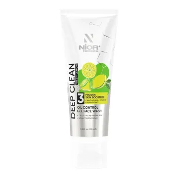 NIOR Deep Clean Gel Face Wash Fresh Lemon 100 ml
