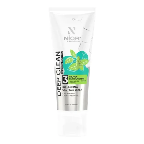 NIOR Deep Clean Gel Face Wash S. Menthol 100ml