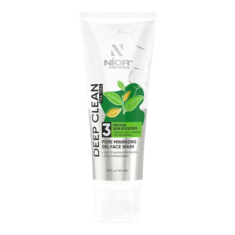 NIOR Deep Clean Gel Face Wash Tea Tree 100ml 