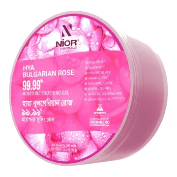 Nior Hya Bulgarian Rose 99.99% Moisture Soothing Gel 300ml