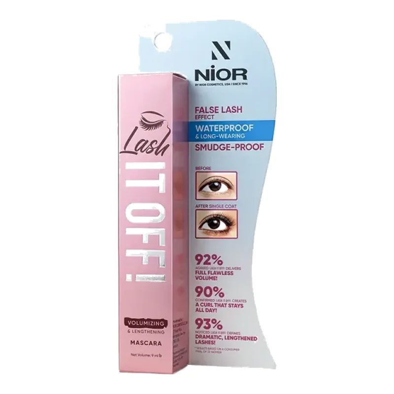 NIOR Lash It Off Volumizing & Lengthening Mascara