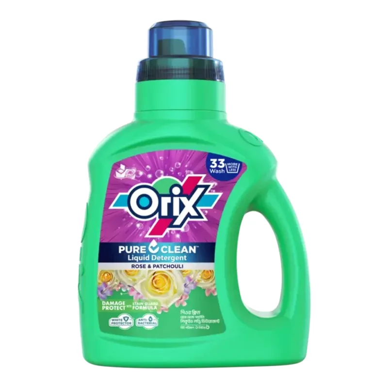ORIX PureClean Liquid Detergent Rose&Patchouli 1L