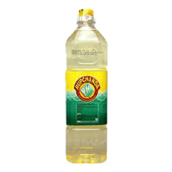 Rupchanda Refined Soyabean Oil Bottle 1 L