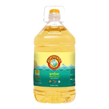 Rupchanda Refined Soyabean Oil Bottle 5 L