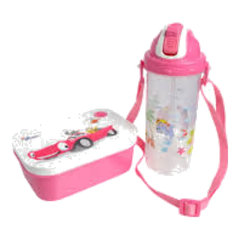 Simon Water Bottle 400 ml with Racer Tiffin Box - Winner