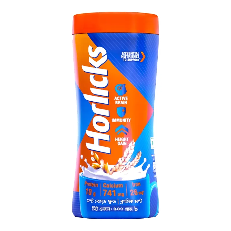 Standard Horlicks Health And Nutrition Drink Jar 500 g