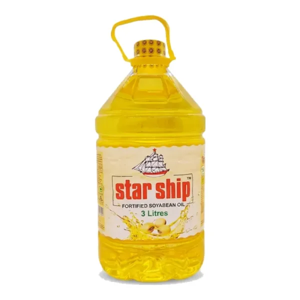Starship Fortified Soyabean Oil Bottle 3 L
