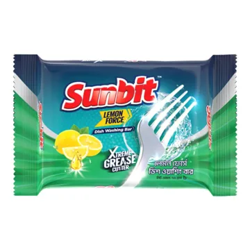 Sunbit Lemon Force Dish Washing Bar 75 g