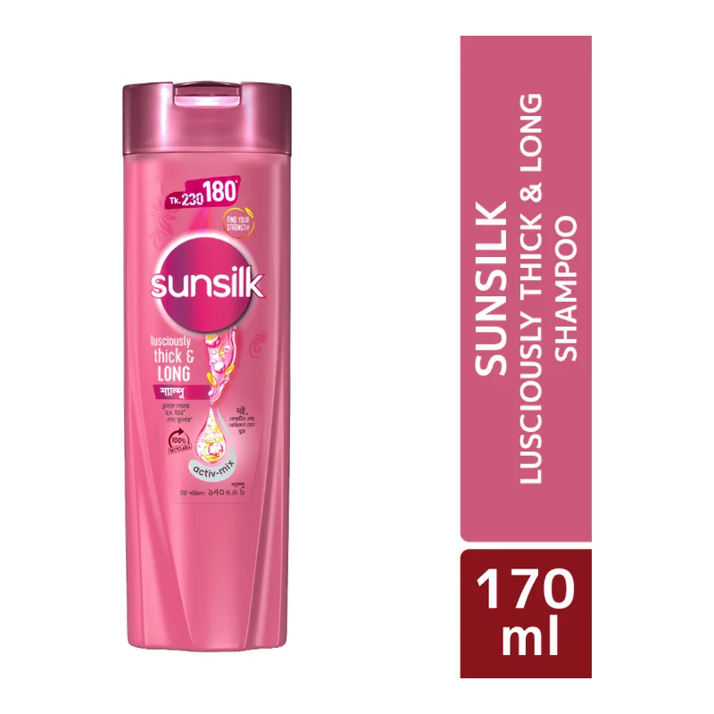 Sunsilk Shampoo Lusciously Thick & Long 170 ml