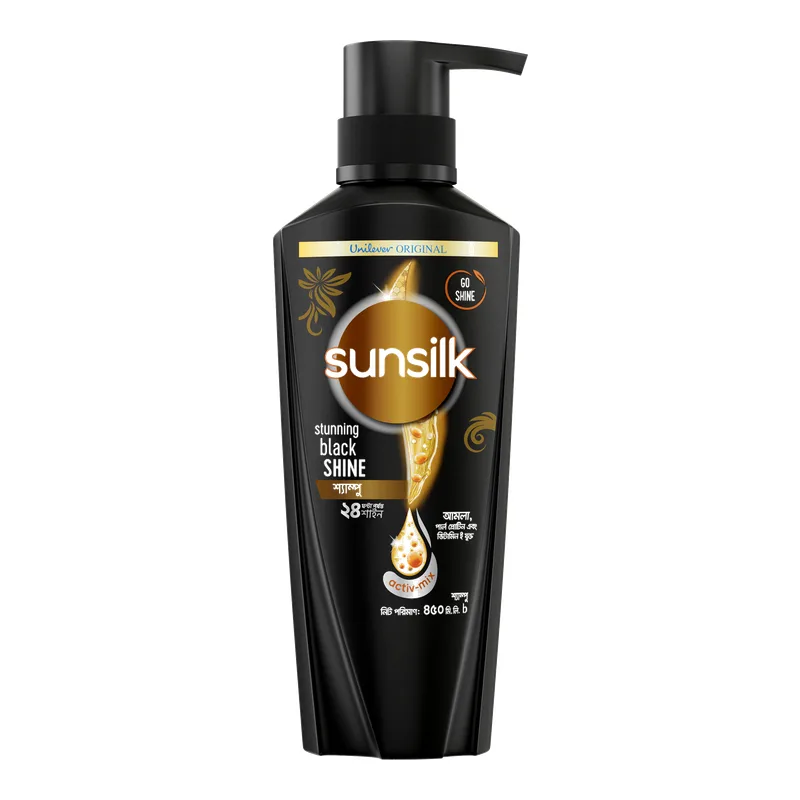Sunsilk Shampoo Stunning Black Shine 450 ml