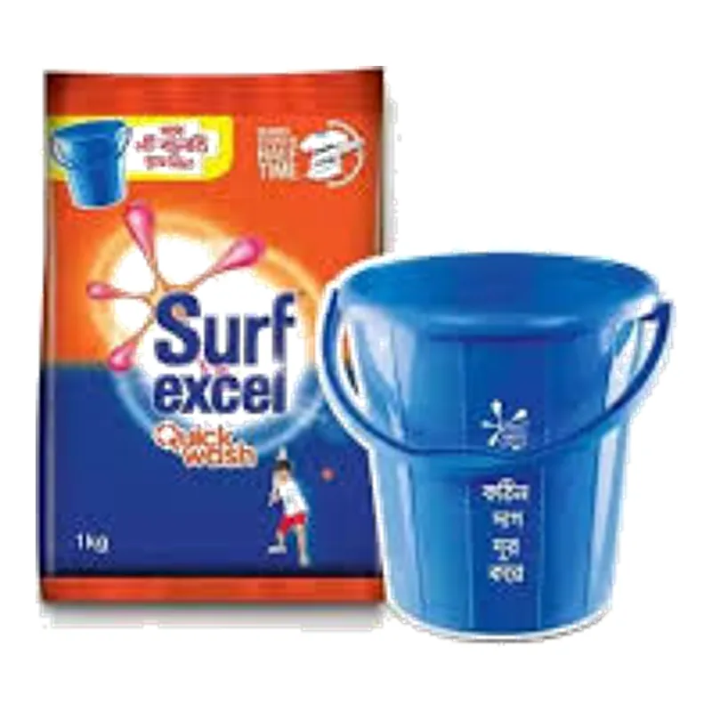 Surf Excel Washing Powder (Free Bucket) 1 kg