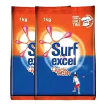 Surf Excel Washing Powder Value Pack 1 kg 2 pcs